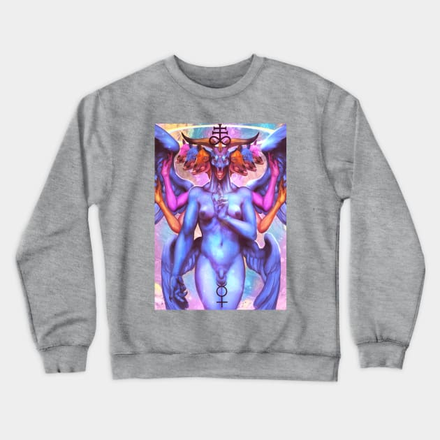 A New Idol Crewneck Sweatshirt by Witnesstheabsurd